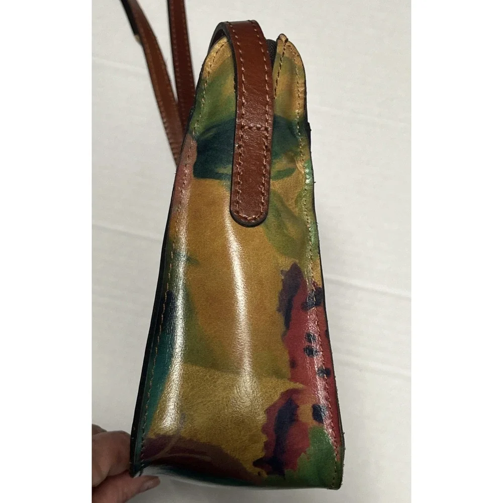 Patricia Nash Vallata crossbody bag Purse watercolor butterfly